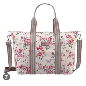 Cath Kidston London Thorp Flowers foldaway bag . Very good condition